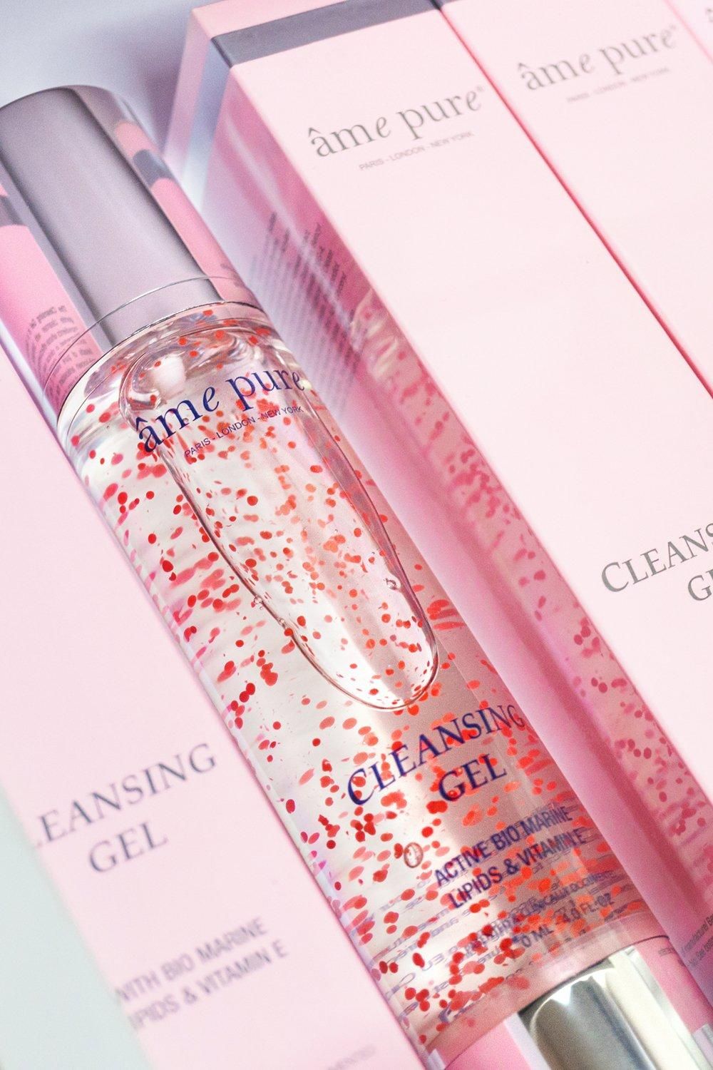 âme pure CLEANSING GEL - Gentle Facial Wash With Vitamin E