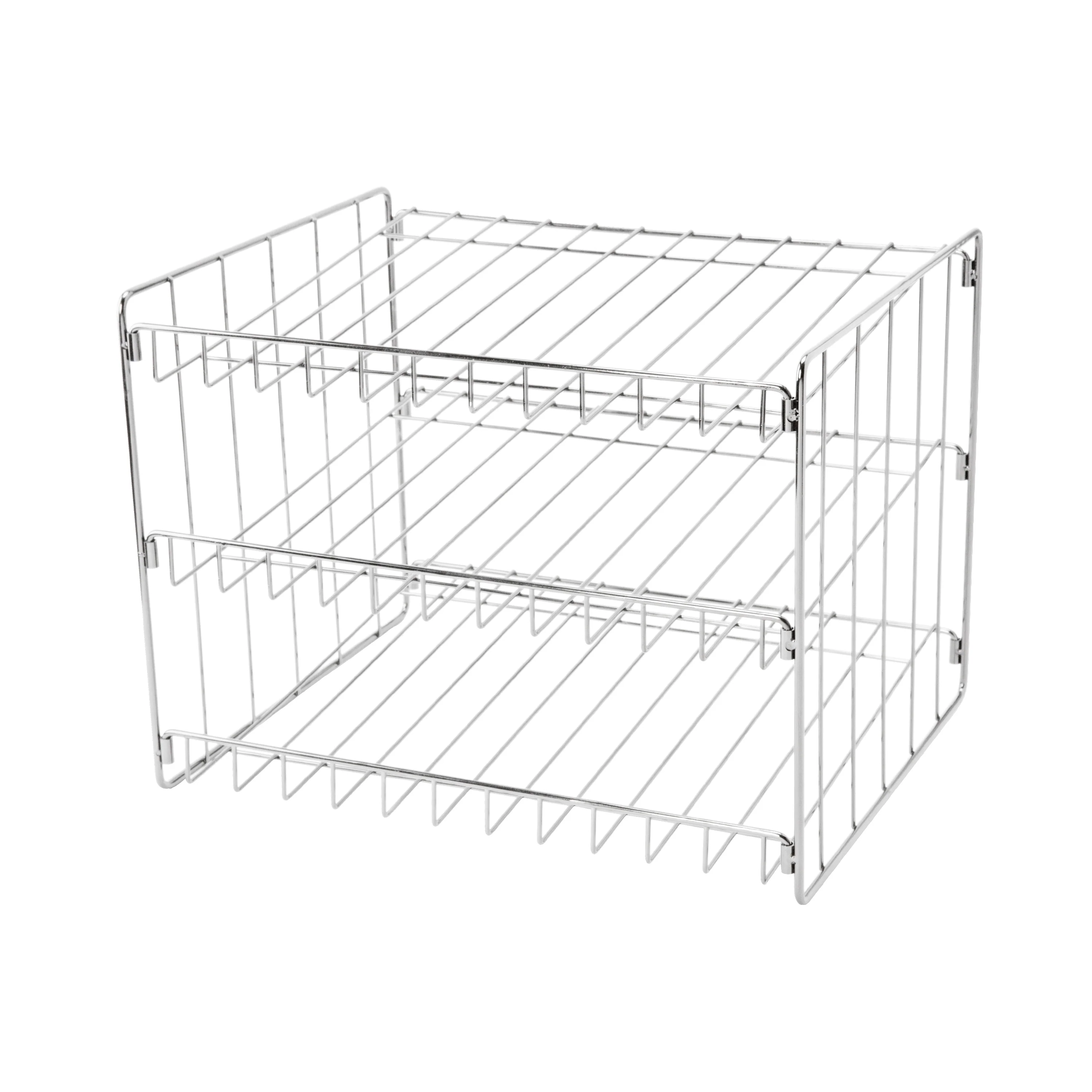 Kitchen Details 3 Tier Can Storage Organizer Rack - 14.5x 11.4x 11