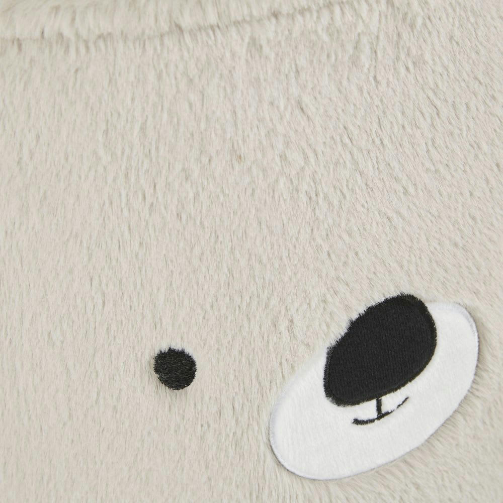 BEN - Panier de rangement koala gris, blanc et noir