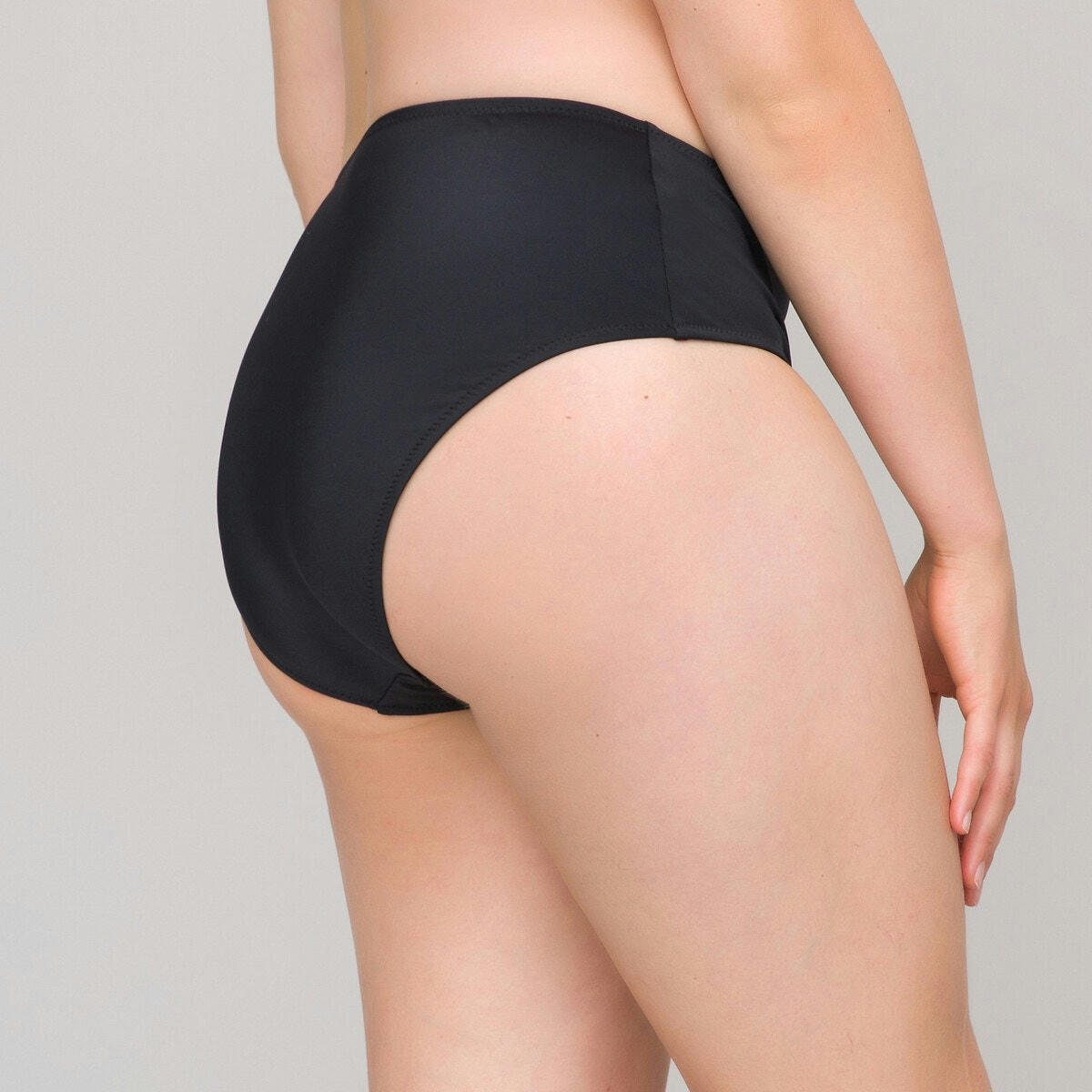 Bas de maillot de bain culotte effet ventre plat