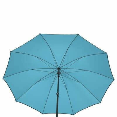 PARASOL OGRODOWY Bogota 2,5m ROZKŁDANY niebieski