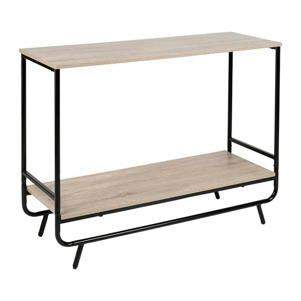 - Console industrielle métal bois