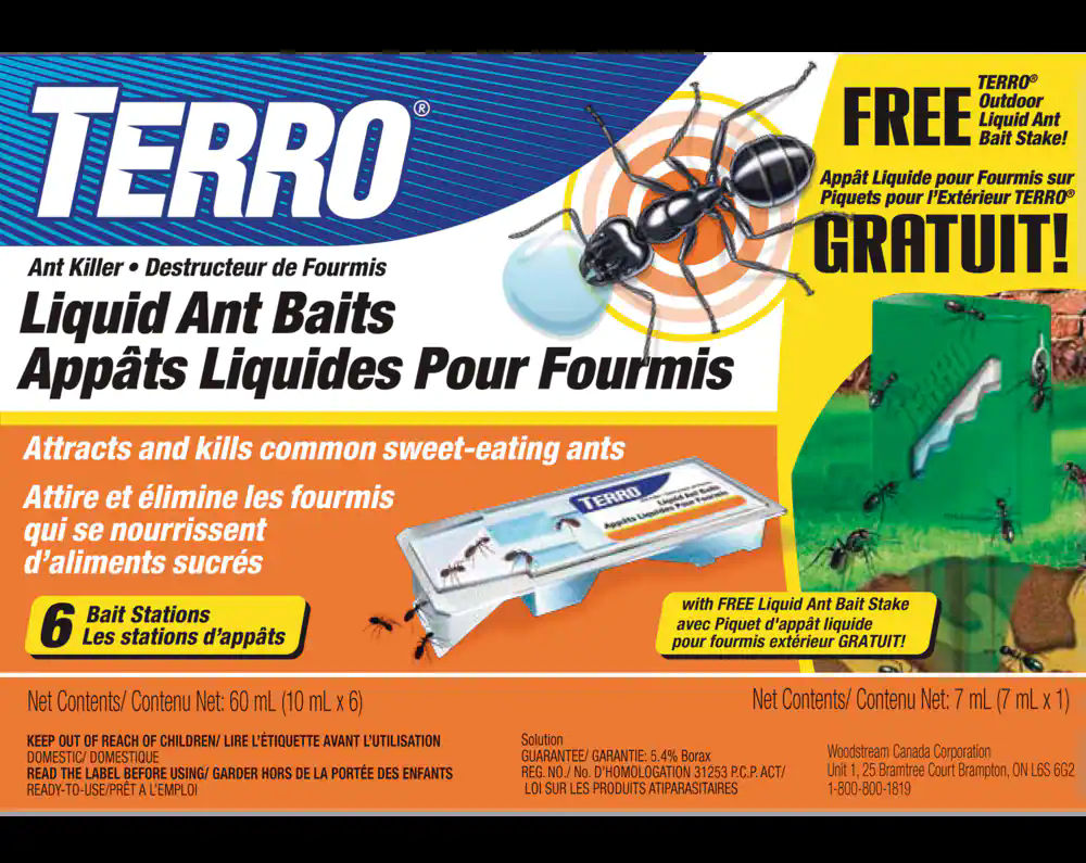Terro® Liquid Ant Killer Baits, 6-pk