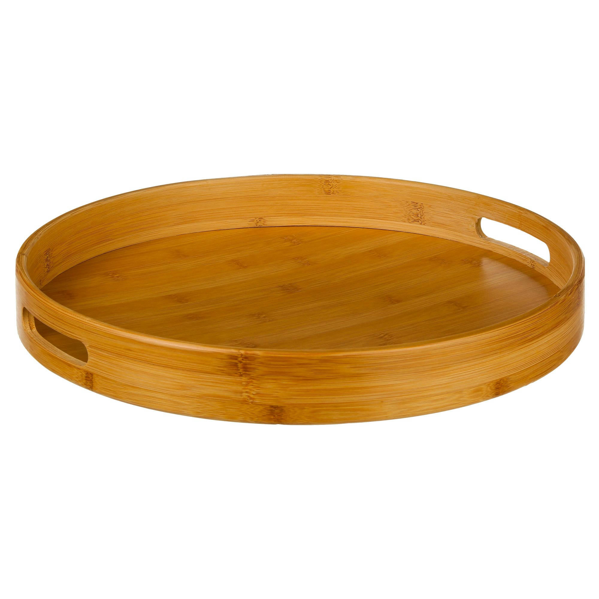 - Plateau rond en bambou - 40cm