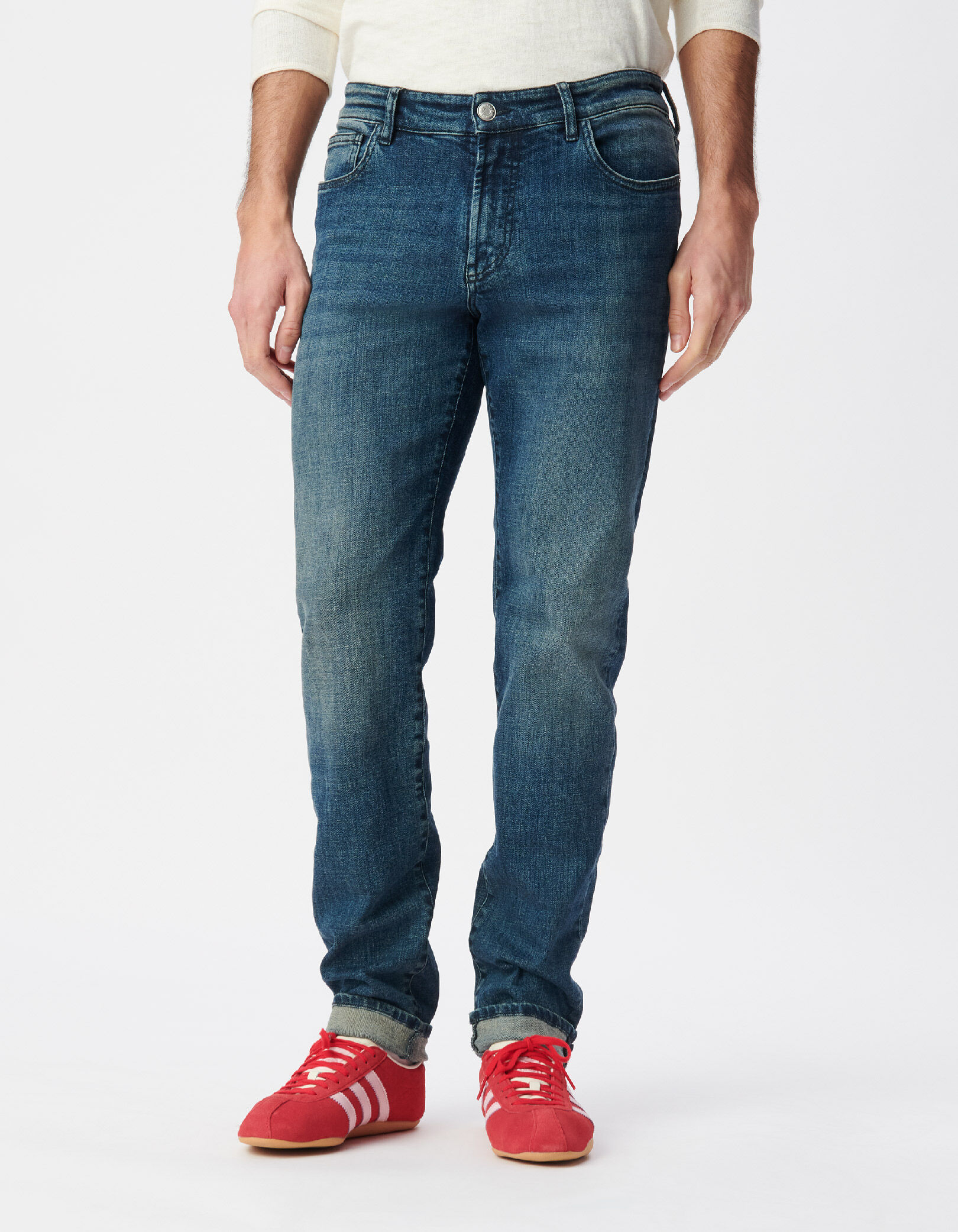 Jean slim bleu Bruce Homme