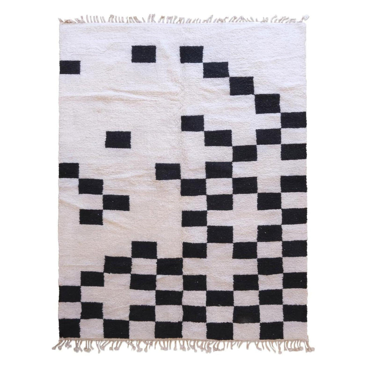 AFK Living vloerkleed Berber - handgemaakt - Wol - 80 cm x 240 cm