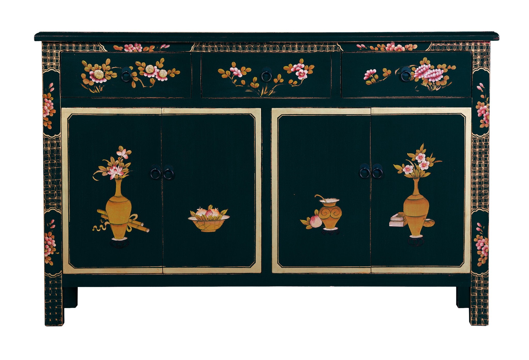 Fine Asianliving Chinese Dressoir Zwart