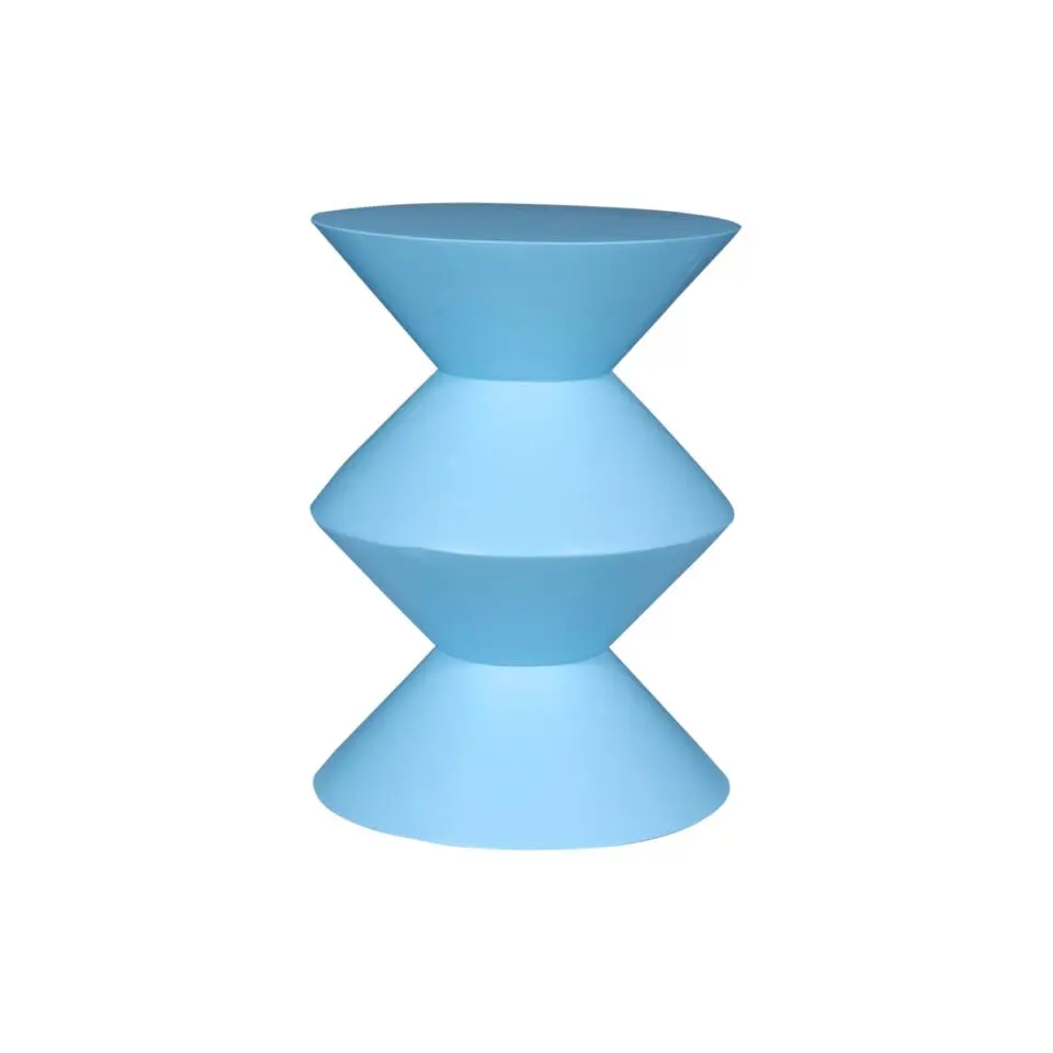 Starfurn - Bijzettafel Abel - Blauw - 33x33x45 cm