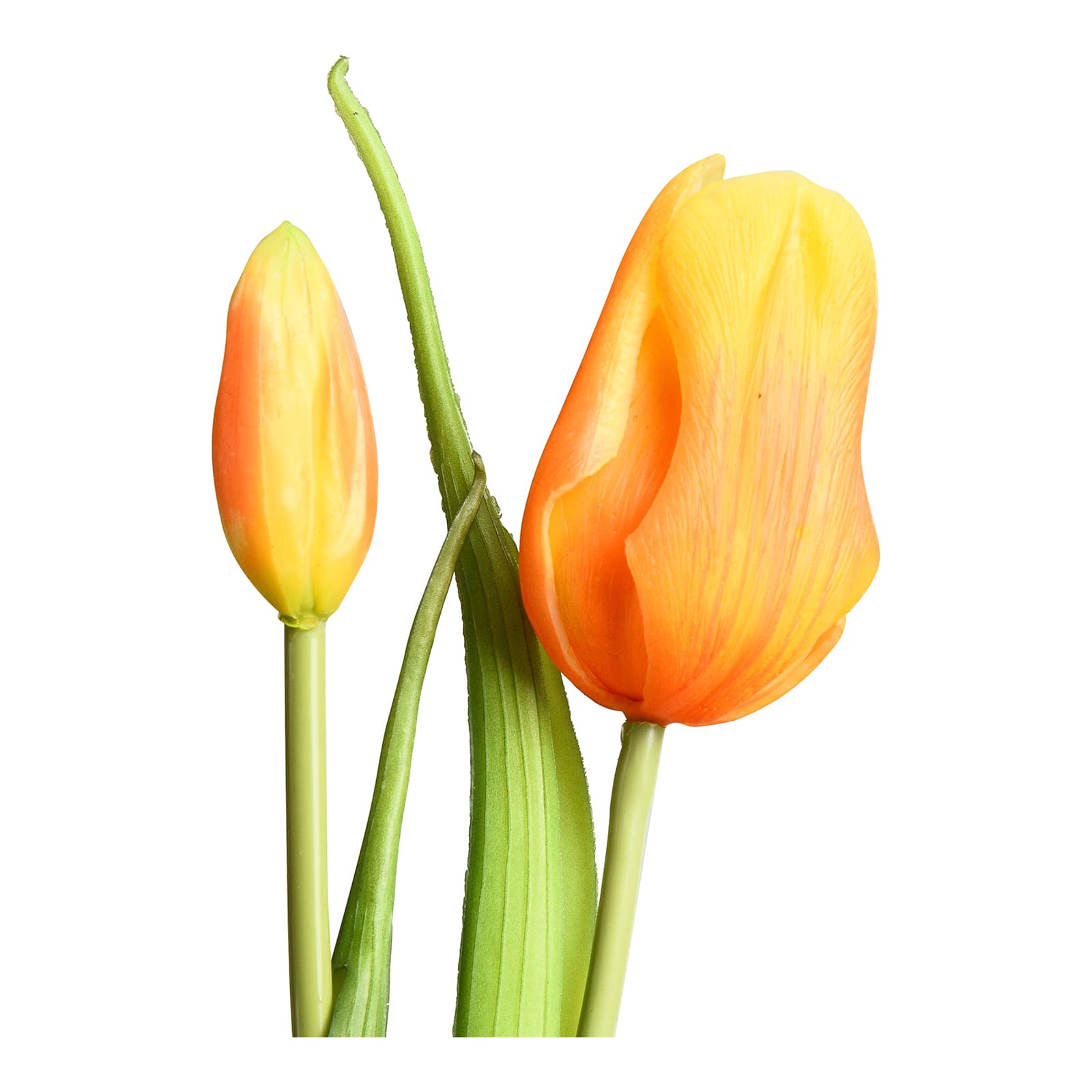 Kunstblumenbund Tulpe Orange,L 410 mm