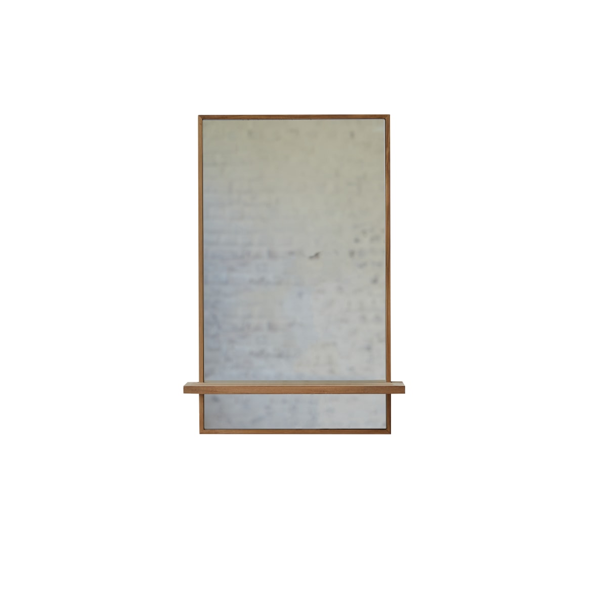 Tikamoon Teakhouten spiegel 75 x 45 cm - Naturel