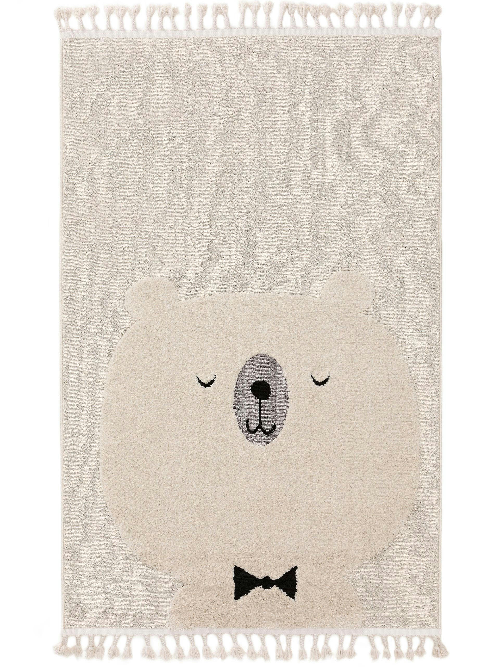 MOMO - Tapis enfant crème 160x230
