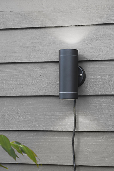 Applique Murale Extérieure LED 2x3W, 3000K, IP44, Noir - Markslöjd - Garden 24
