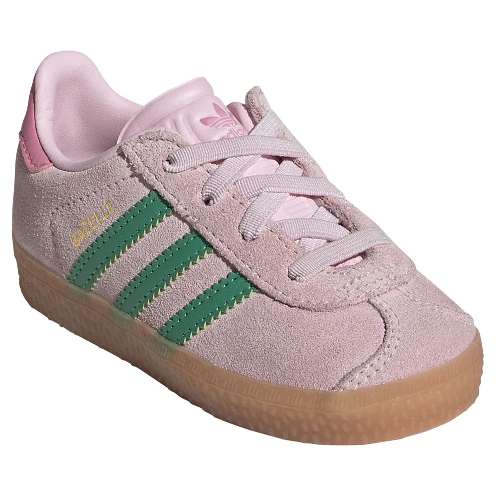 adidas Originals Gazelle Comfort Closure Elastic Laces infant trainers