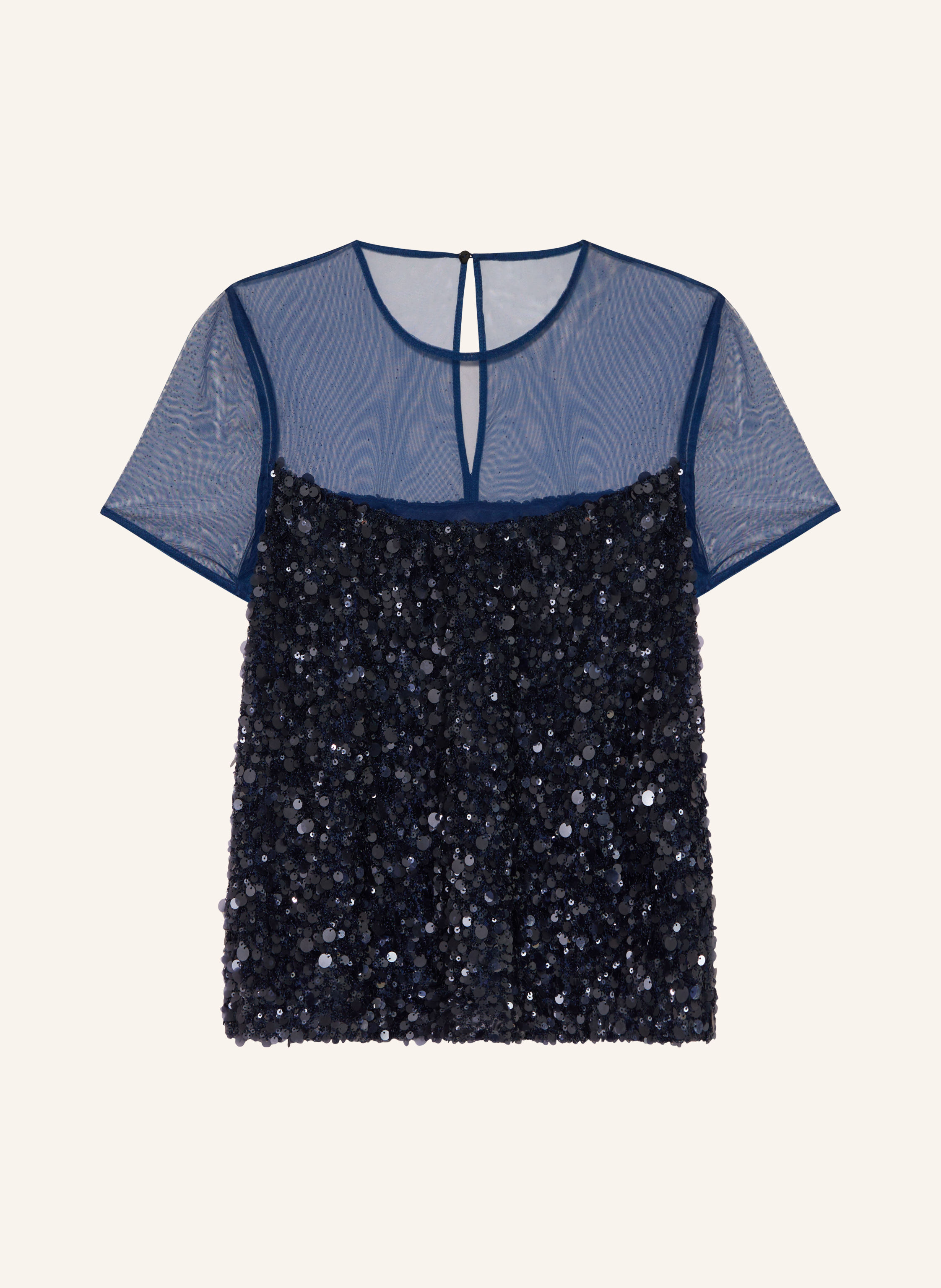 MARC CAIN Blusenshirt mit Pailletten