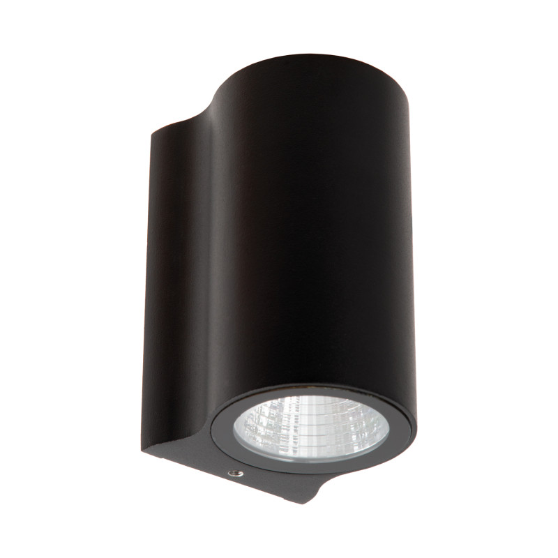 Applique extérieure LED Akra noire 6 W LUCIDE