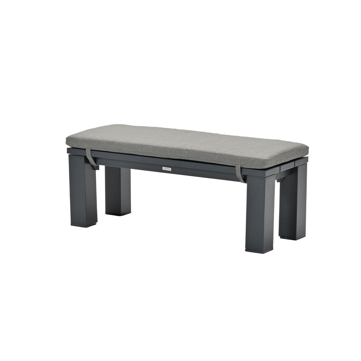 Garden Impressions loungebank Nika donker grijs - zand kleurig
