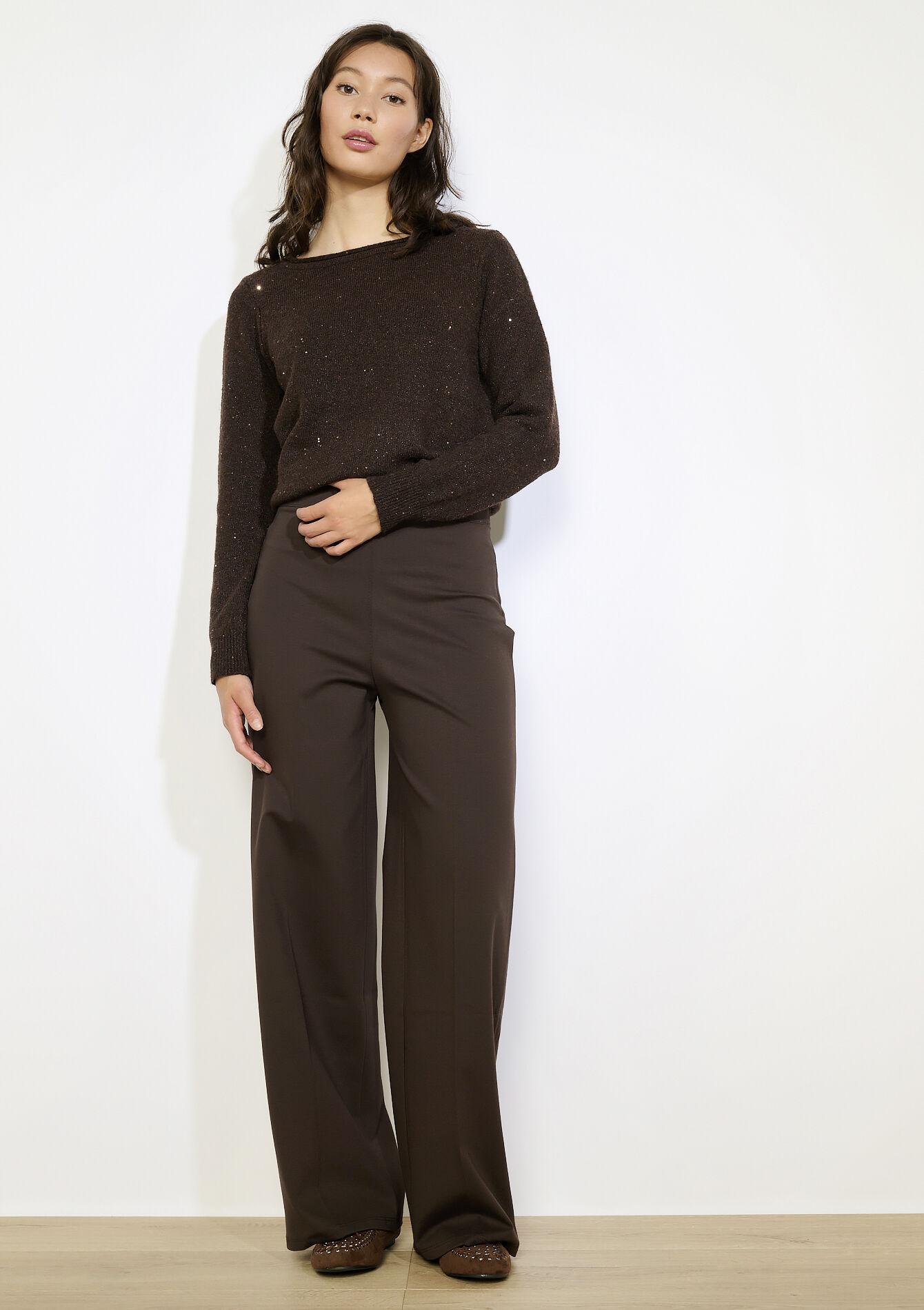Elegante flared broek