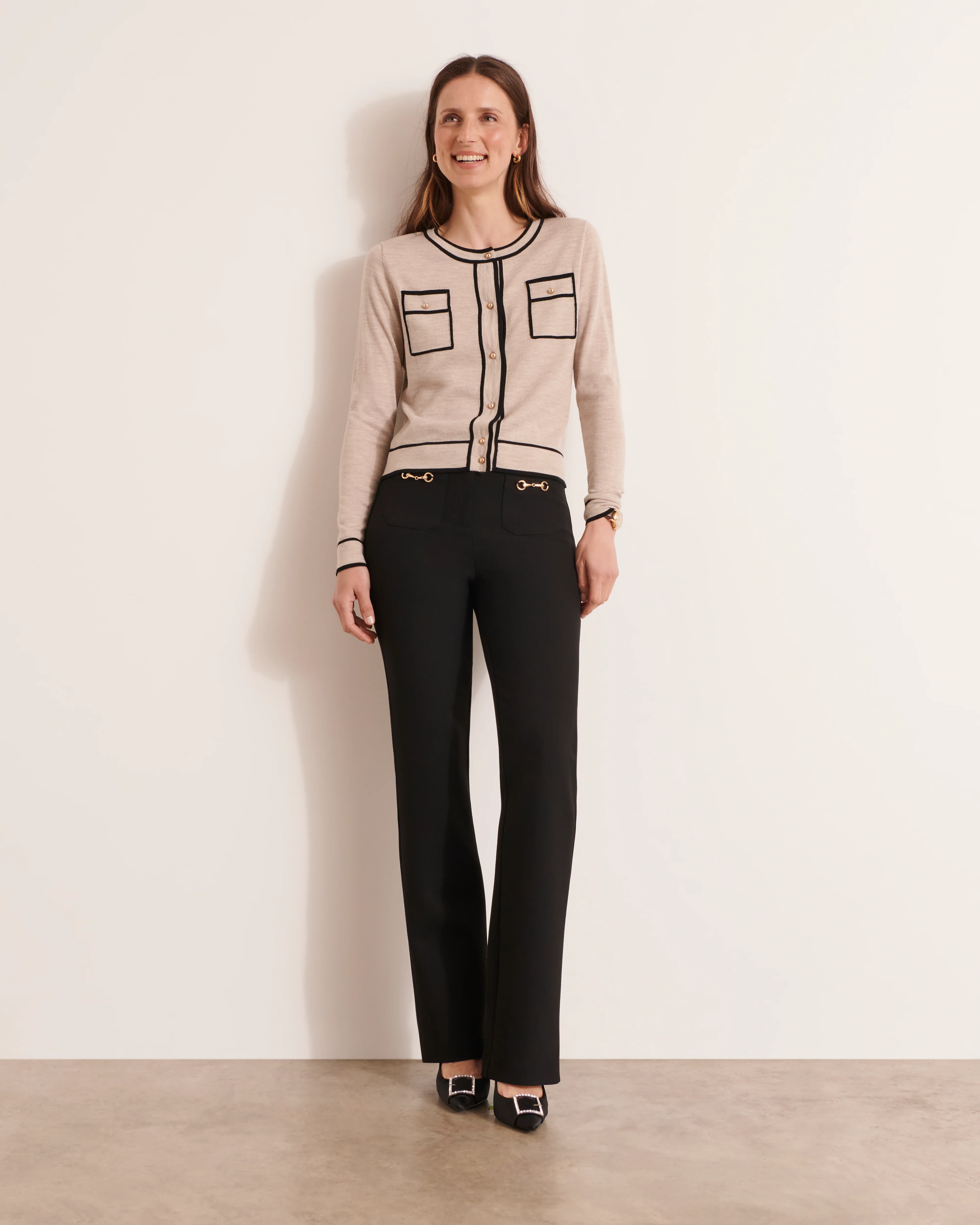 Pantalon droit PAULETTE/12080/500