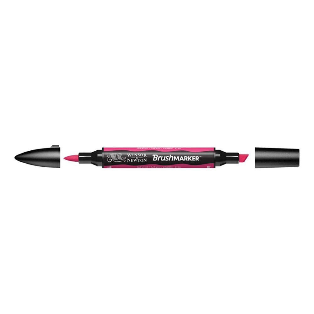 TUSJ PROMARKER WINSOR & NEWTON NR R156 KARMINRØD