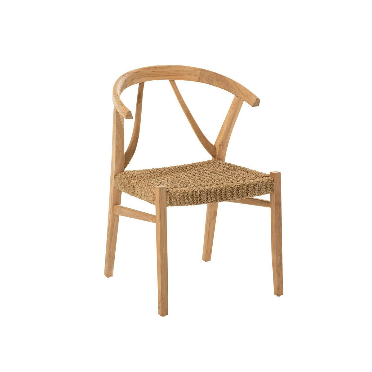 LOJIME - Chaise en bois clair style nordique