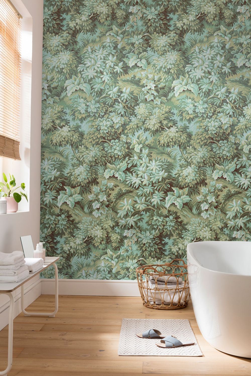 Sanders & Sanders fotobehang planten groen - 300 x 280 cm - 611843