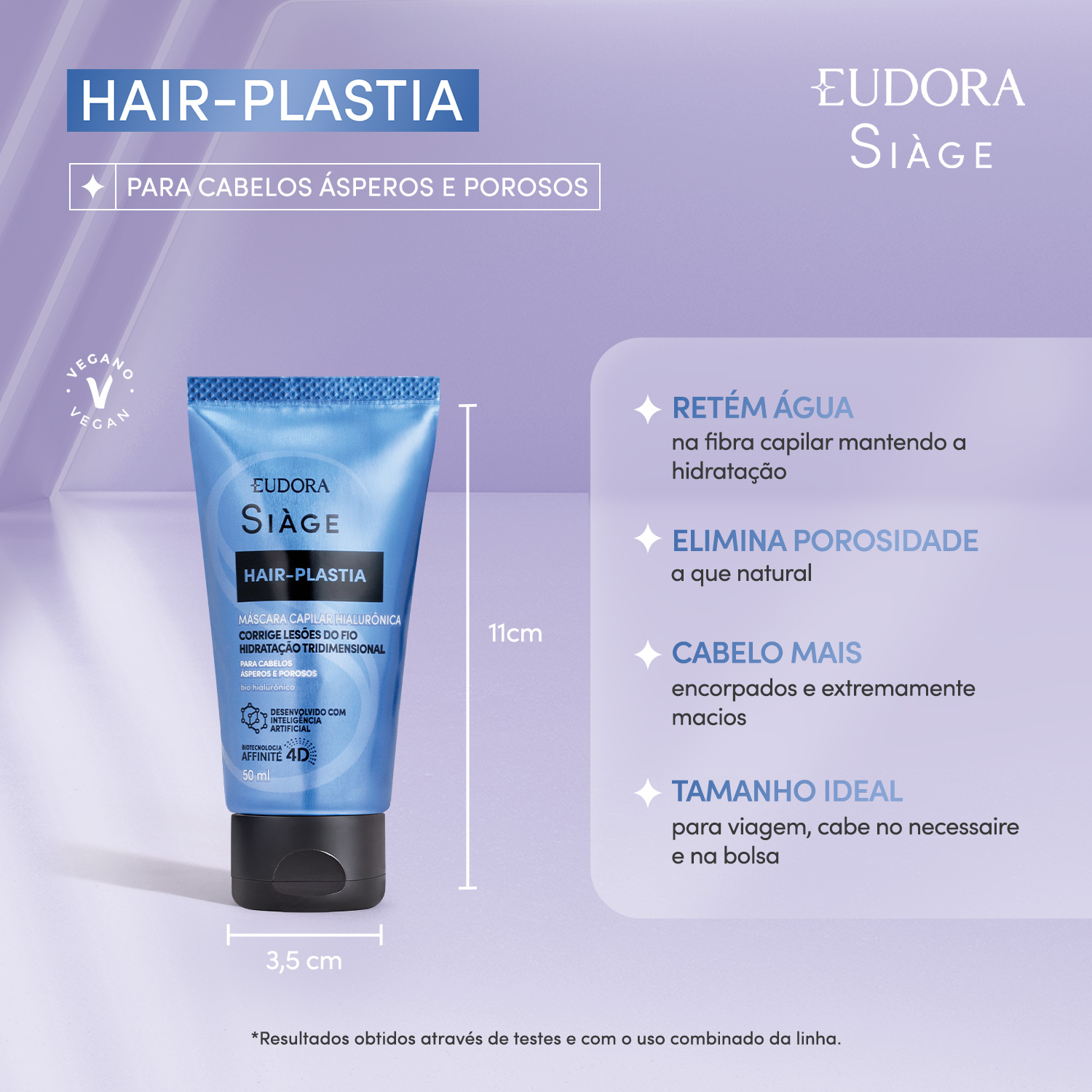 Máscara Capilar Siàge Hair-Plastia 50ml