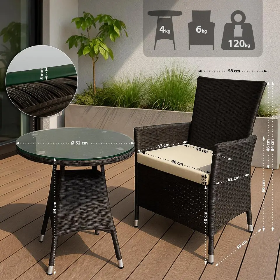 CLP zitgroep Fireda Kunststof - donkerbruin