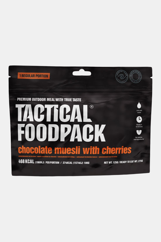 Tactical Foodpack Chocolate Muesli With Cherries Maaltijd