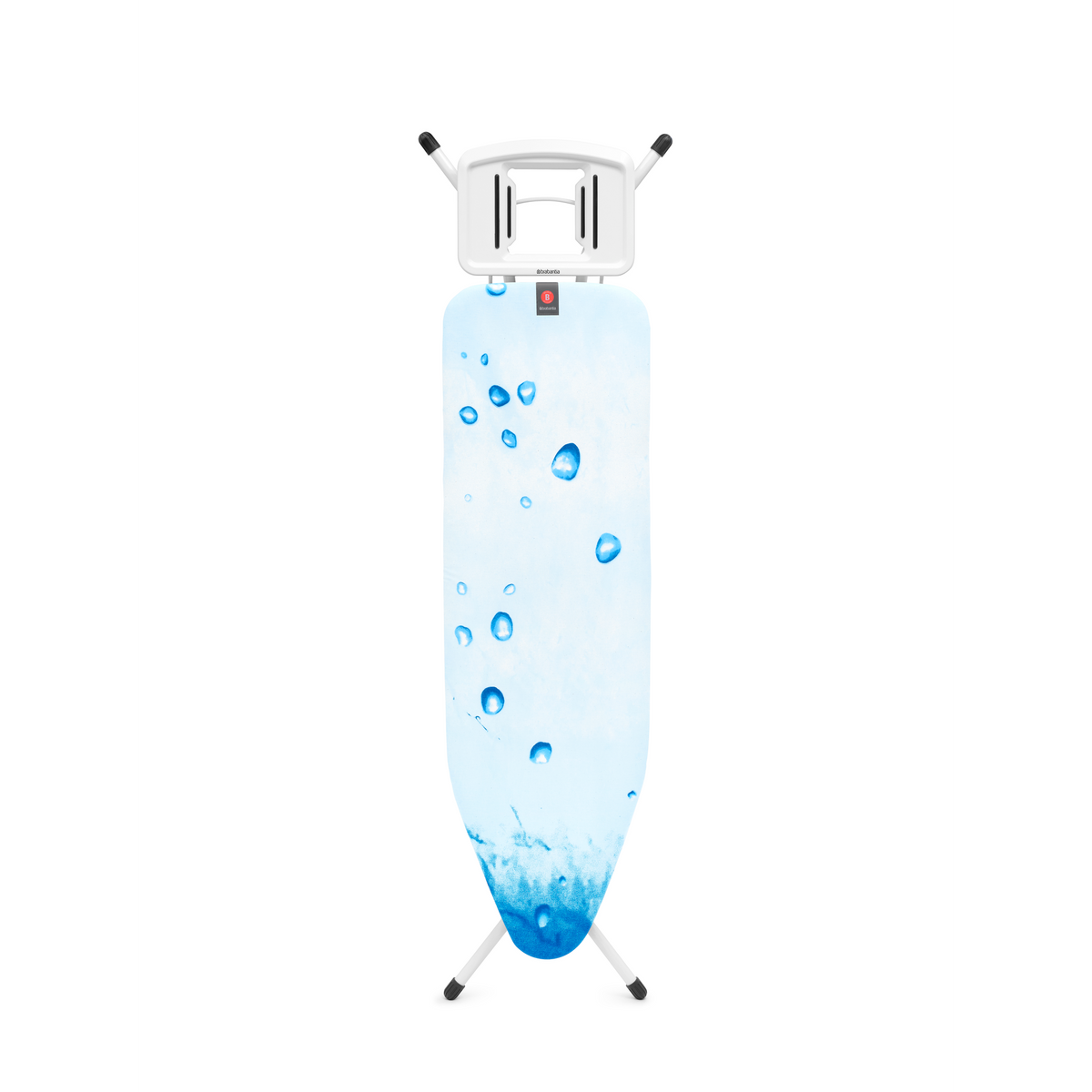 Brabantia Strijkplank B, 124x38 cm, solide strijkerhouder - Ice Water