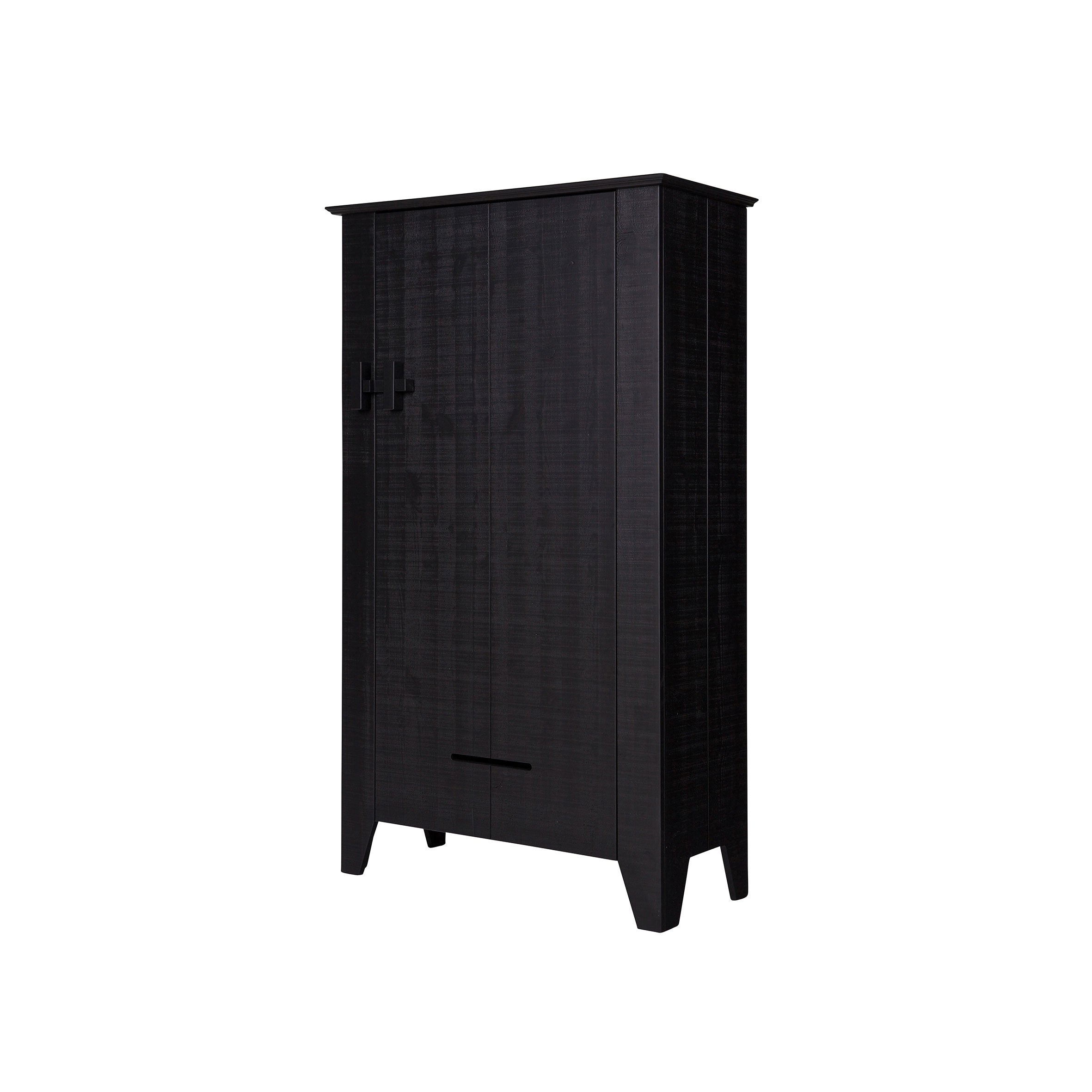 Woood Gijs Boerenkast - Zwart