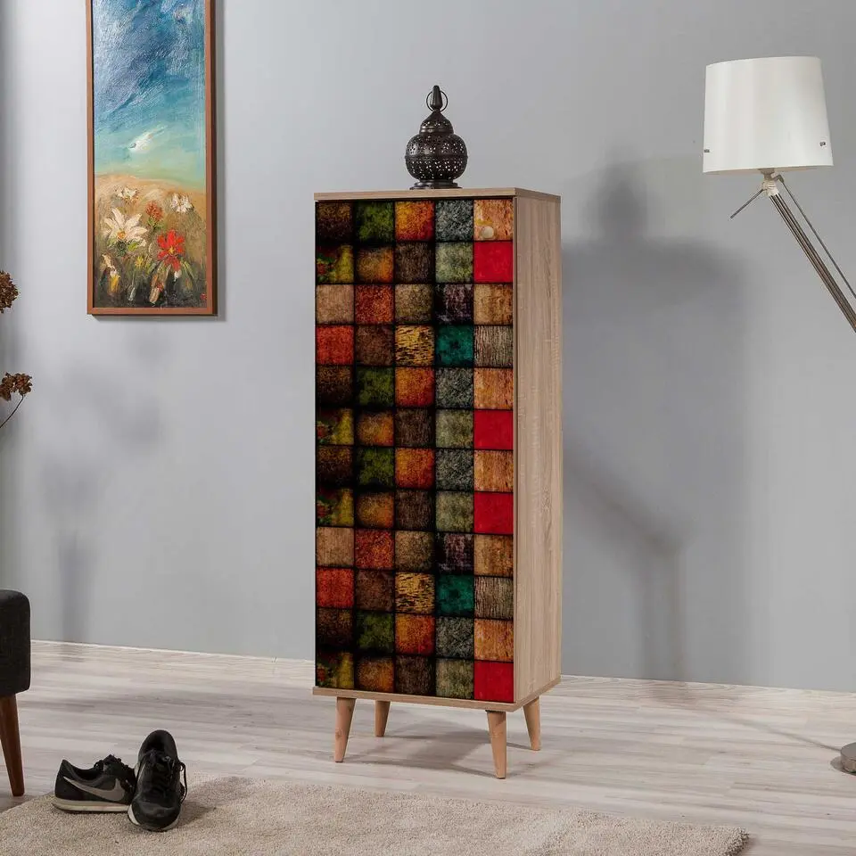 Filinta Schoenenkast - 100% MELAMINE - Sonoma Eiken