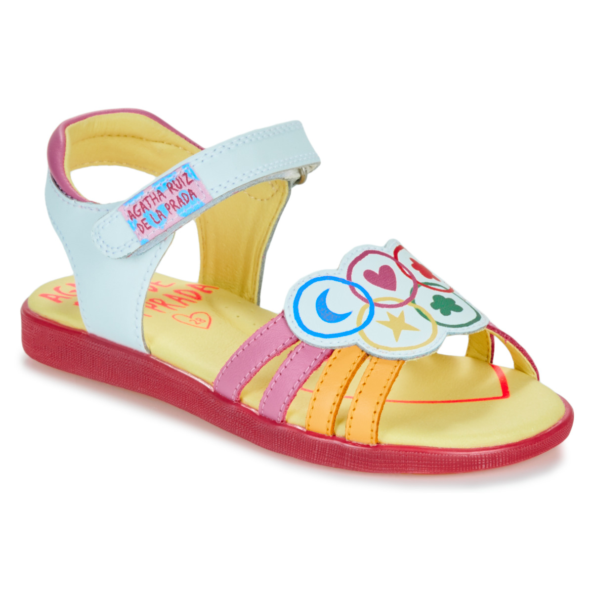 Agatha Ruiz de la Prada - SANDALIA OLIMPIADAS - White / Multicolour