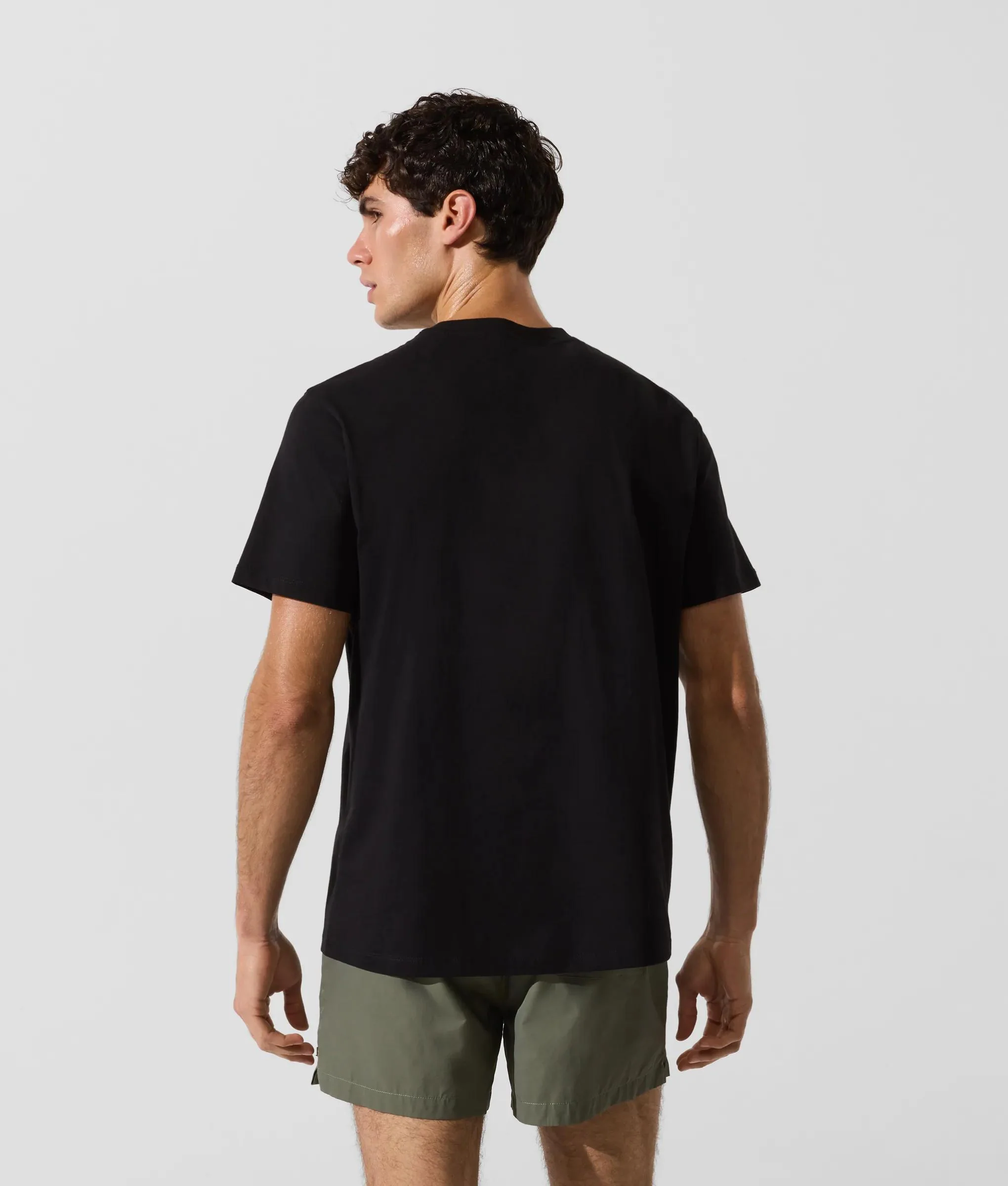 T-shirt de plage avec logo ombré