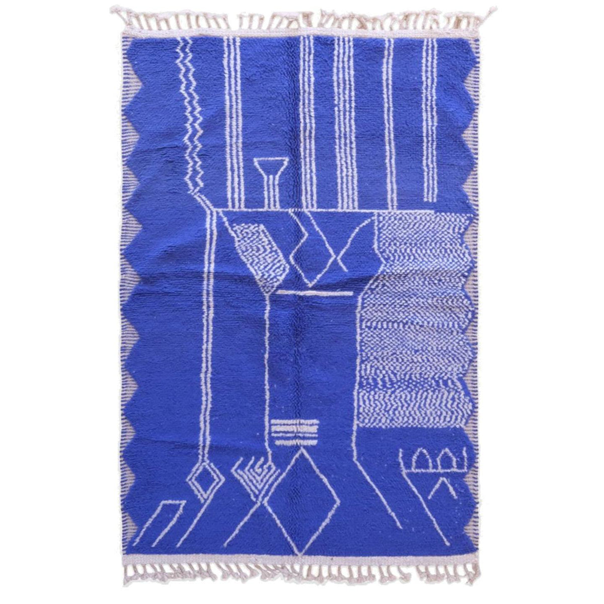 AFK Living vloerkleed Berber - handgemaakt - Wol - 140 cm x 200 cm