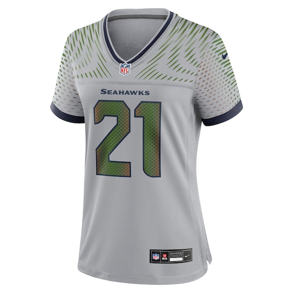 Devon Witherspoon Seattle Seahawks Nike Women's 2025 Rivalries Collection Game Jersey - Wolf Gray