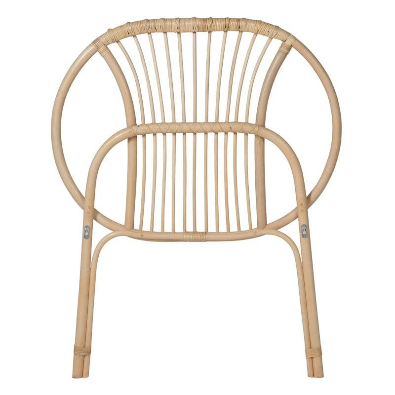 - Tête de lit en osier arrondie