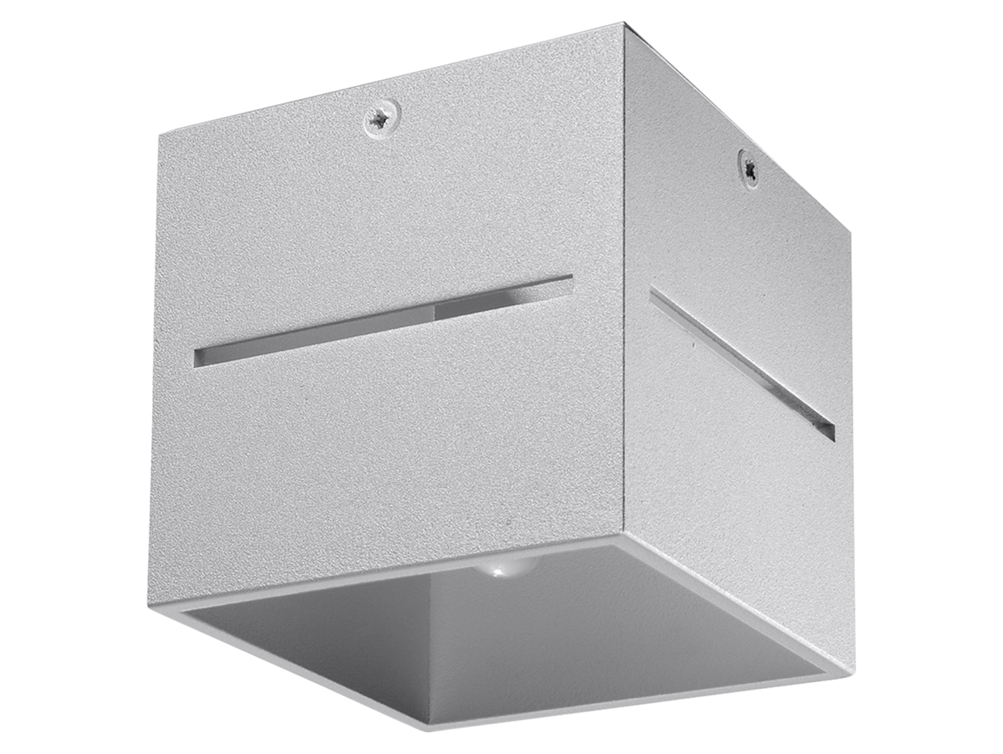 Plafon Lobo aluminiowy 10 cm szary