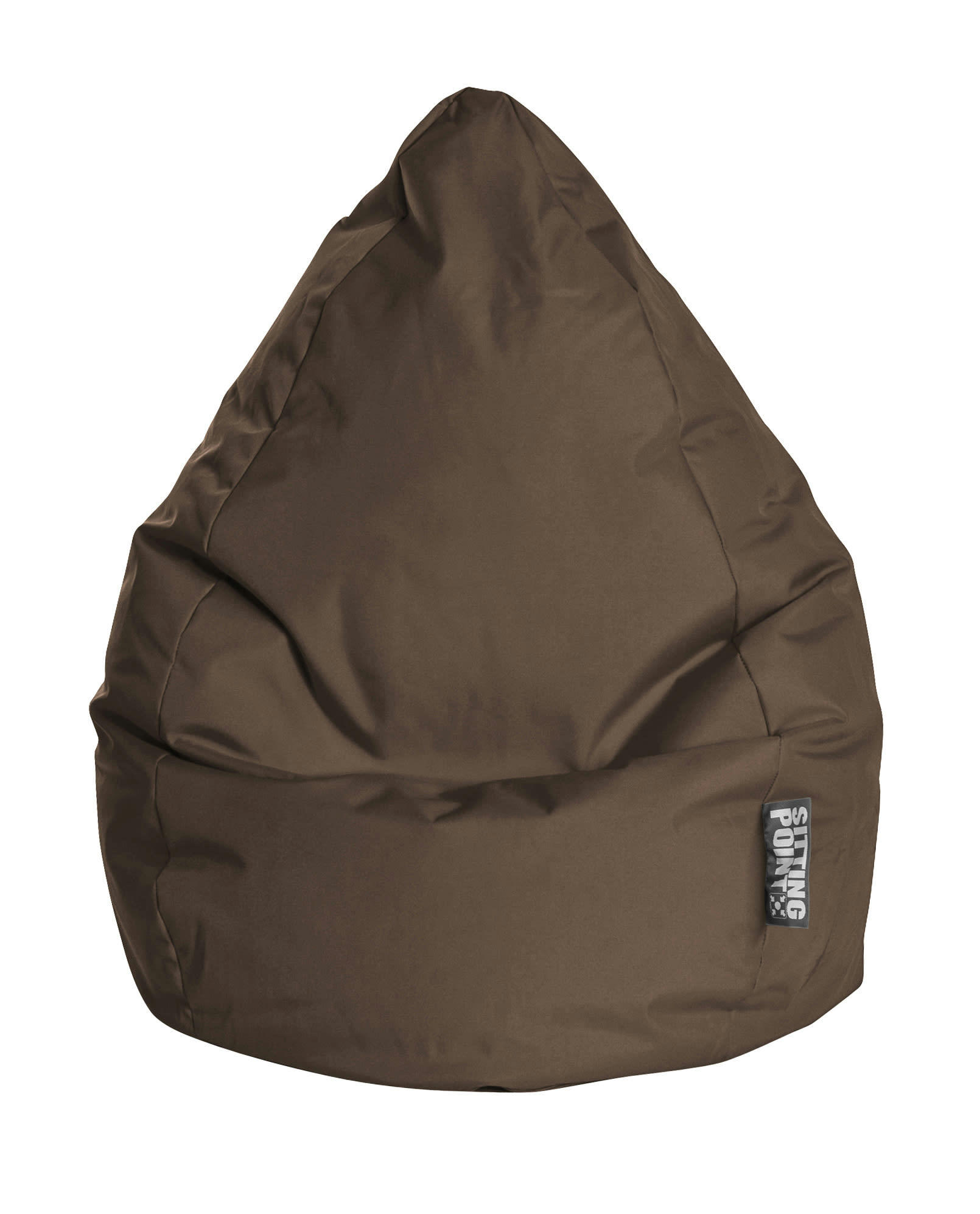 SITTING POINT - Pouf Poire Brava XL Chocolat