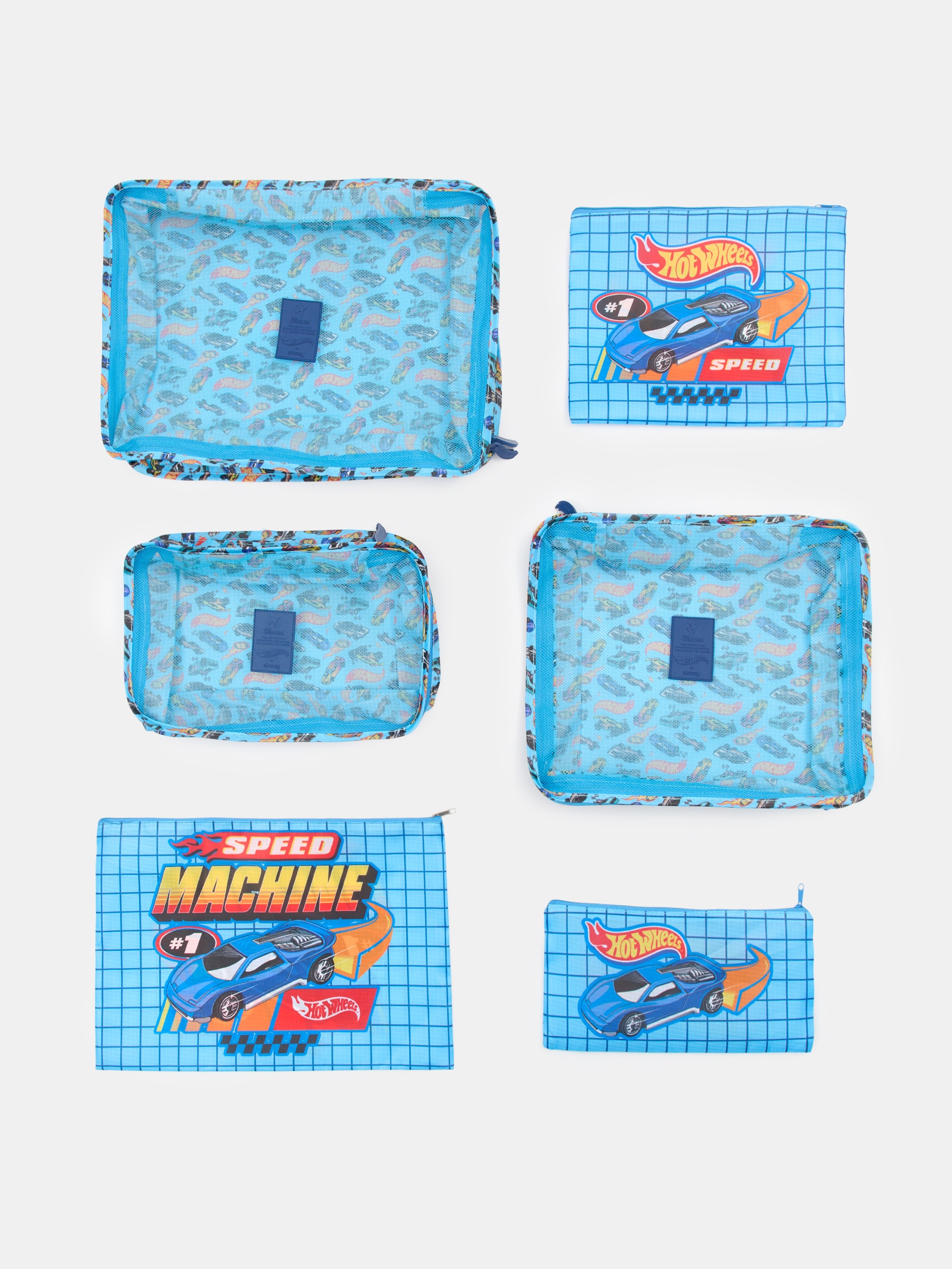 Zestaw organizerów podróżnych 6 pack Hot Wheels
