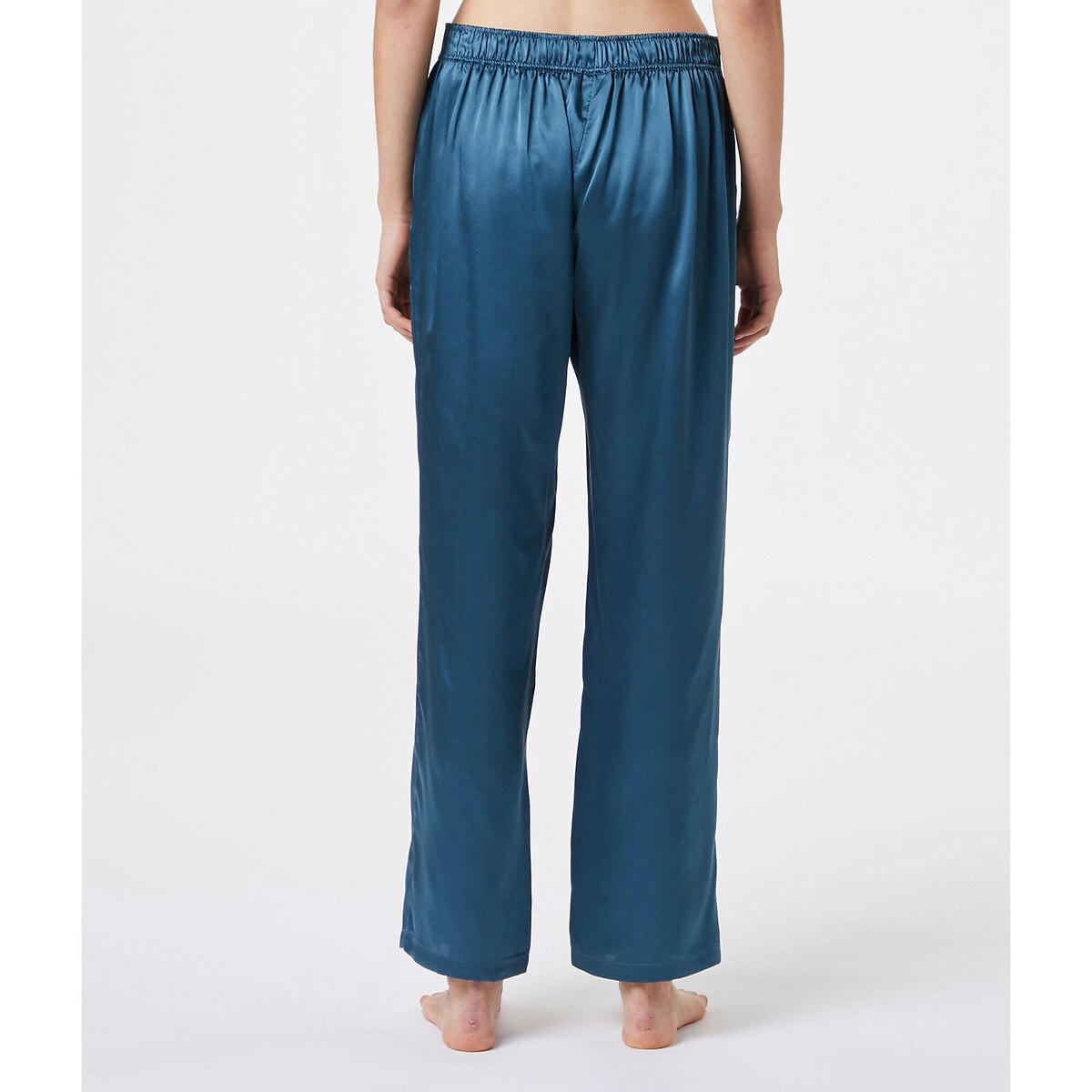 Pantalon de pyjama en soie Pearly