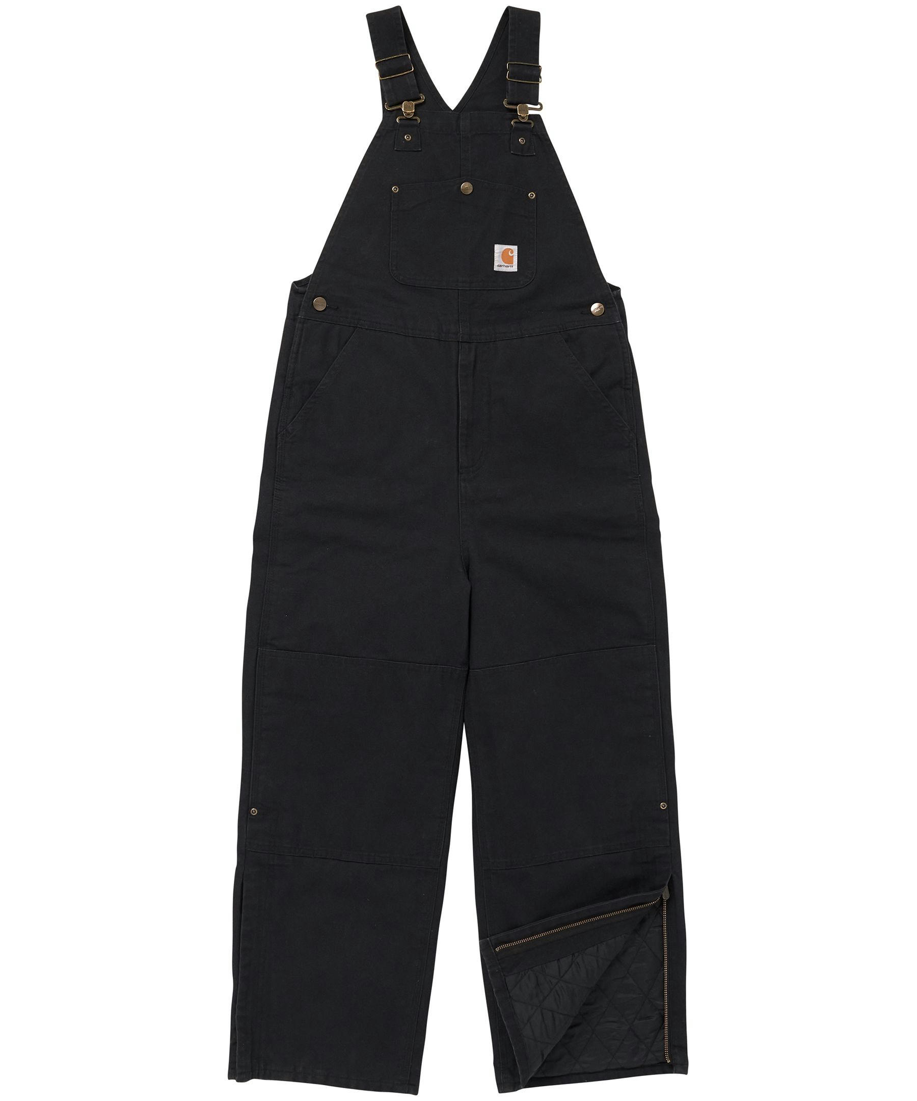 Carhartt Kids' Unisex Loose Fit Canvas Insulated Bib