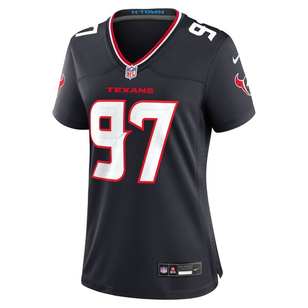 Mario Edwards Jr. Houston Texans Nike Women's Team Game Jersey -  Navy