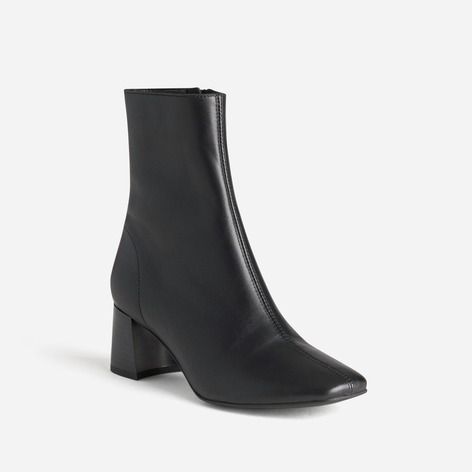 Boots noir cuir
