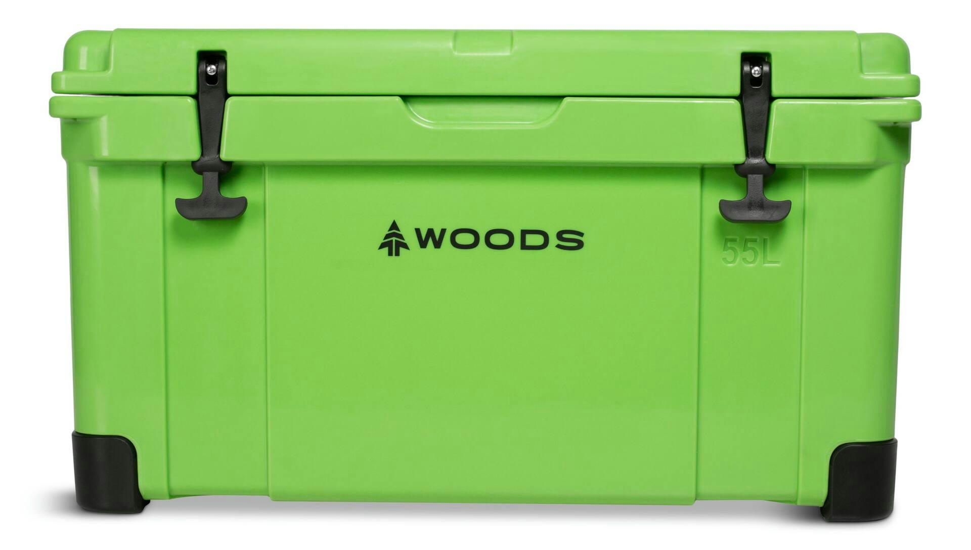 Woods ARCTIC Roto-Moulded Cooler, 55-L, Parrot Green