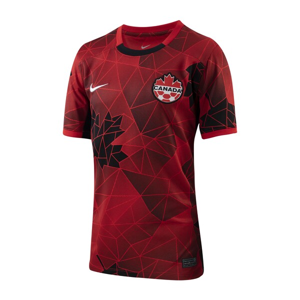Canada Women's National Team Nike Youth 2023 Home Replica Jersey - Red