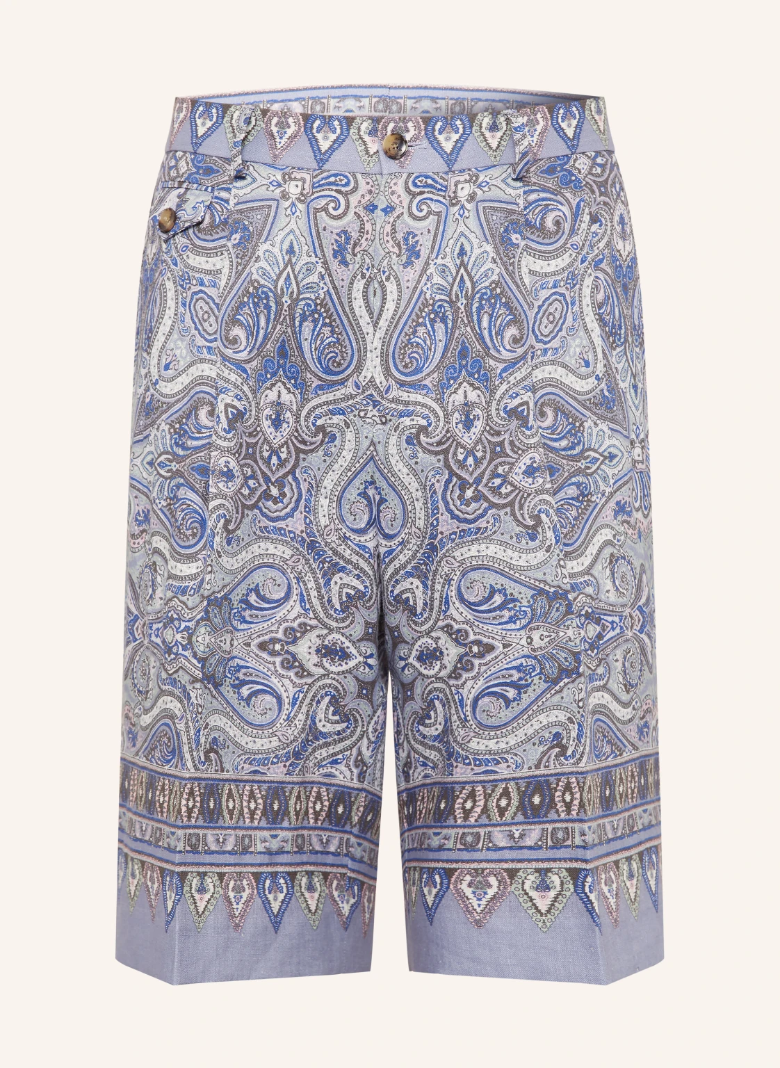 ETRO Leinenshorts