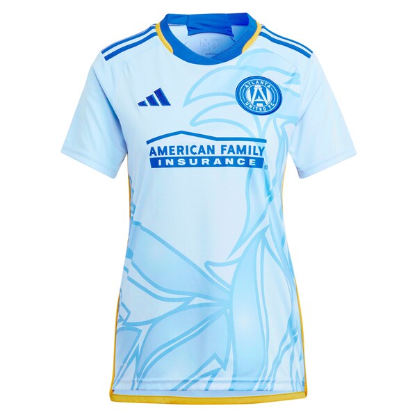 Emmanuel Latte Lath Atlanta United FC adidas Women's 2024 The Resurgens Kit Replica Player Jersey - Light Blue