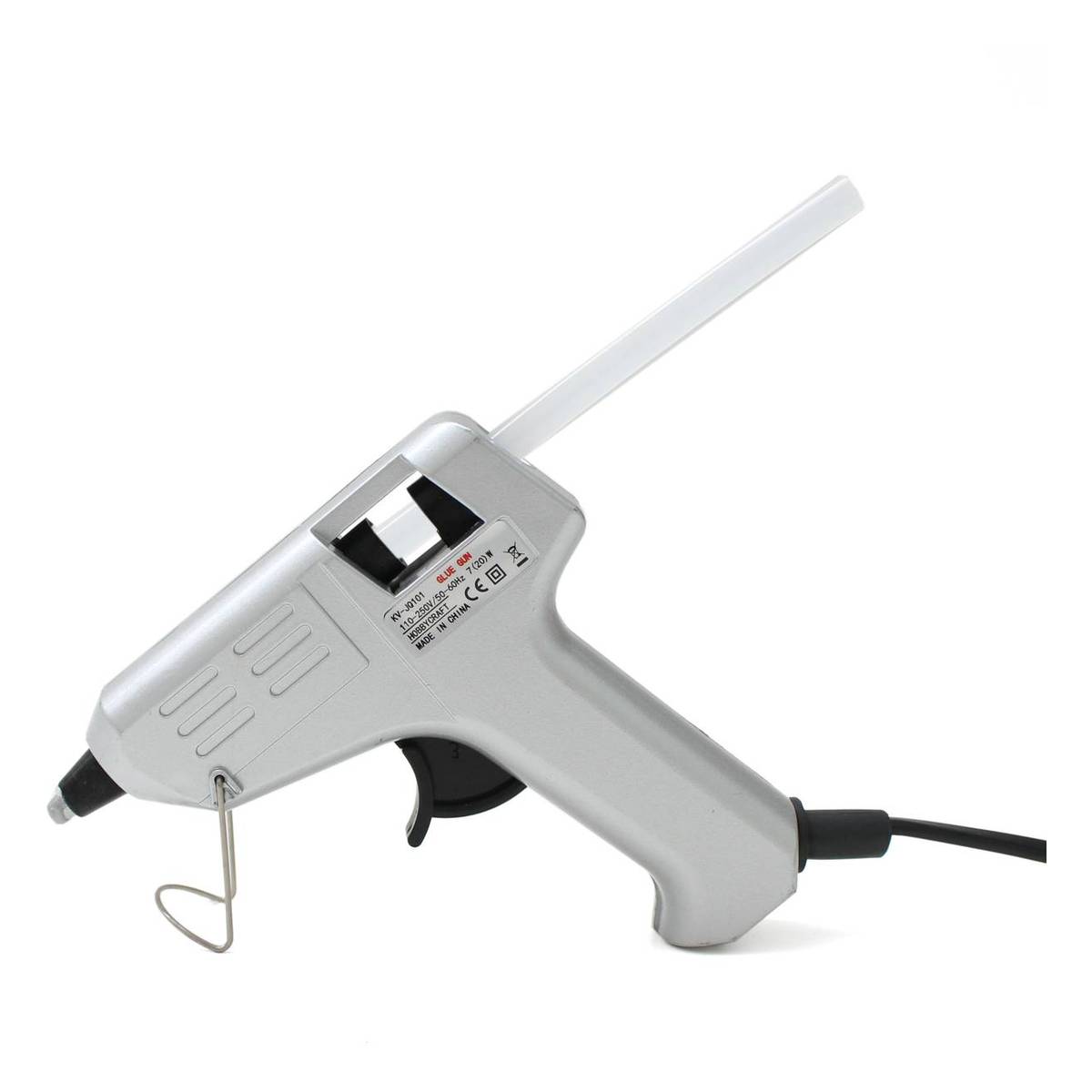 Silver Mini Hot Melt Glue Gun