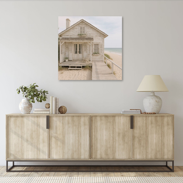 Obraz do salonu sypialni w stylu Shabby Chic, Dom na plaży 20x20