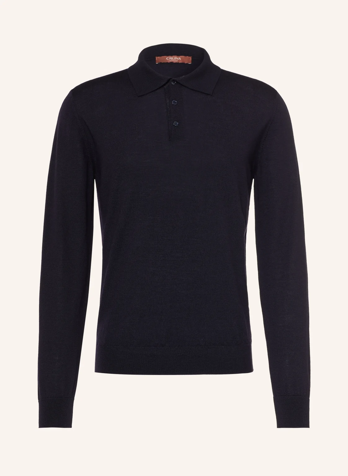 CRUNA Strick-Poloshirt